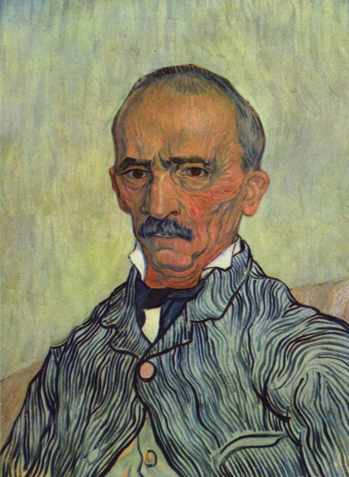 Portrait of the superintendent Trabuc in the Hospital Saint-Paul by Vincent van Gogh