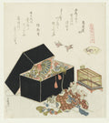 Genroku Poetry Shell-Matching Game by Katsushika Hokusai