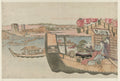Boating on the Sumida River by Katsushika Hokusai
