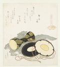 Chidorigai (Plover Shell) by Katsushika Hokusai