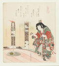 Umagai (Horse Shell) by Katsushika Hokusai